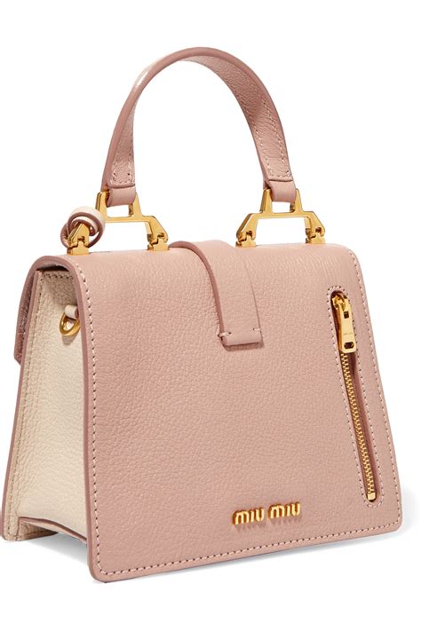 miu miu pink madras bag|MIU MIU Madras Bag for Women .